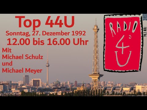 Radio 4U   27.12.1992 - Top 44U mit Michael Schulz und Michael Meyer