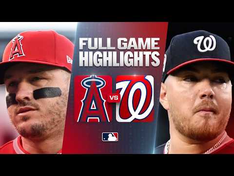 워싱턴 VS LA에인절스 4:3 MLB 하이라이트