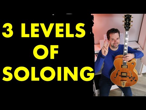 🔴Rhythm Changes/ I've got rhythm  3 levels of soloing💥 Beginner to intermediate jazz lesson