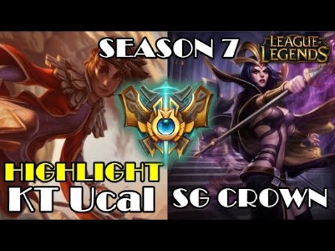 현솔랭2위 KT Ucal,크라운상대로 1렙솔킬따고 13/0/6(HIGHLIGHT)