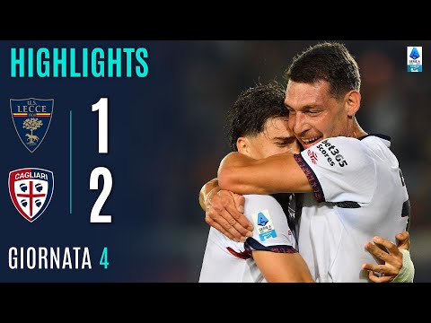 Video highlights della Lecce vs Cagliari (1 a 2) - Giornata 4 - Fantacalcio e fantamedie