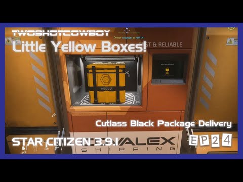 Drake Cutlass Black Package Delivery - Star Citizen EP22 - 3.9.1