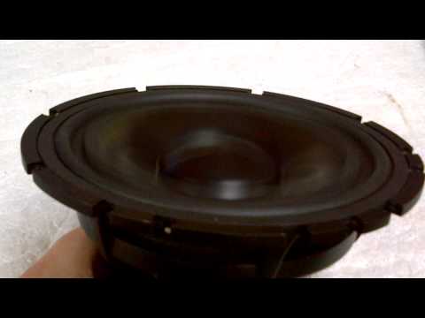 Sundown Audio high end component set midrange excursion