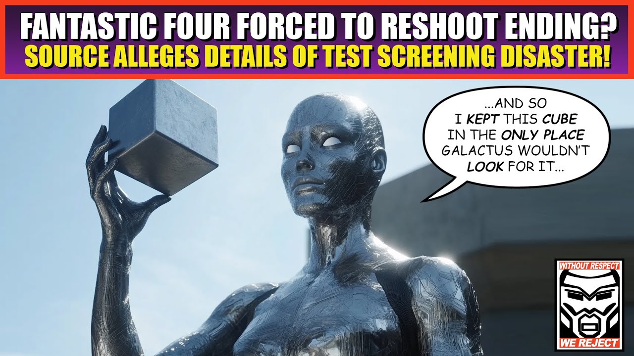 Fantastic Four's DISASTROUS Test Screening Ending | Here's Why They're Doing RESHOOTS!