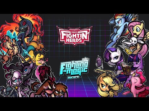 Them's Fightin' Herds/Fighting is Magic - Basic combo comparison.