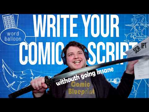 Step by Step Comic Script | How to Write 4 Comics