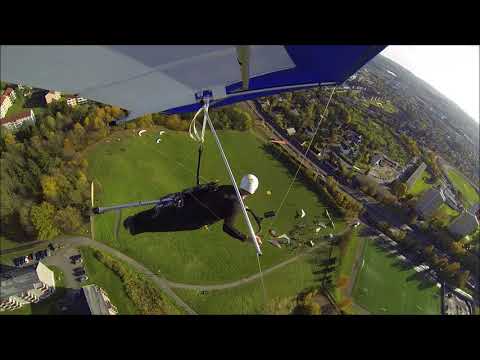 How to land E-Help hangglider in a very small LZ