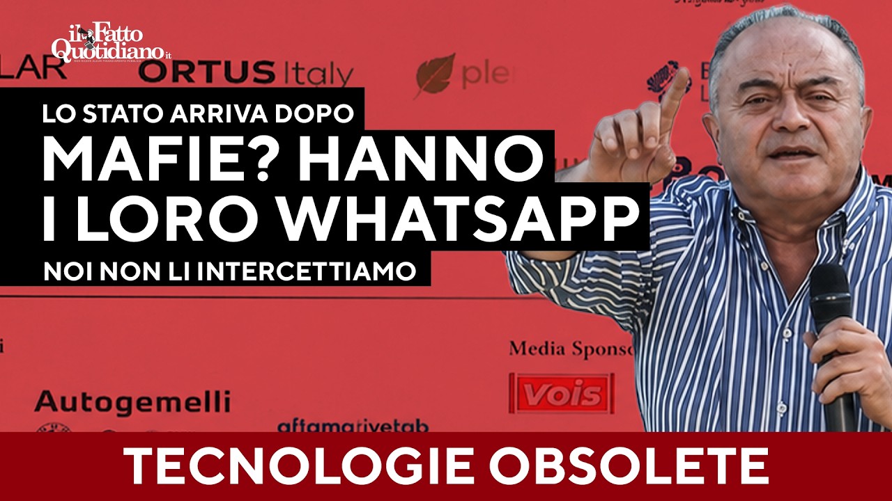 Mafie e hacker, Gratteri: “Lo Stato compra tecnologie che uno studente può bucare”