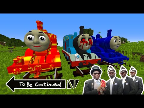 Return of THOMAS SPIDER THE TANK ENGINE.EXE in Minecraft - Coffin Meme