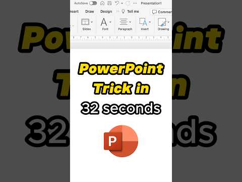 Easy PowerPoint MORPH Tutorial ✨ #powerpoint