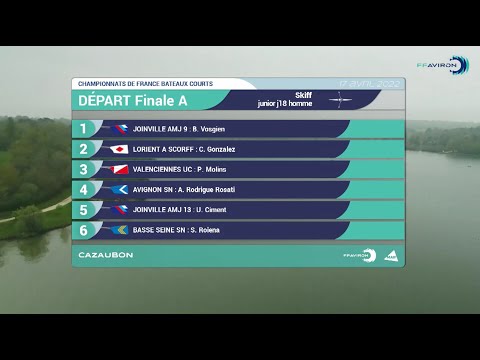Cazaubon 2022 - Finale A Skiff Junior Homme