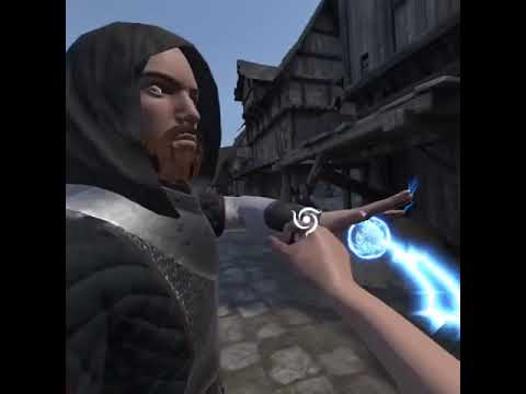 Trying out the freeze time mod in blade and sorcery