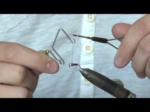 How to tie a purple and black nymph