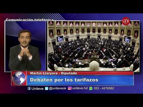 El congreso debate los tarifazos