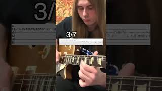 Mayhem - Freezing Moon (Guitar Solo Cover) With Tabs