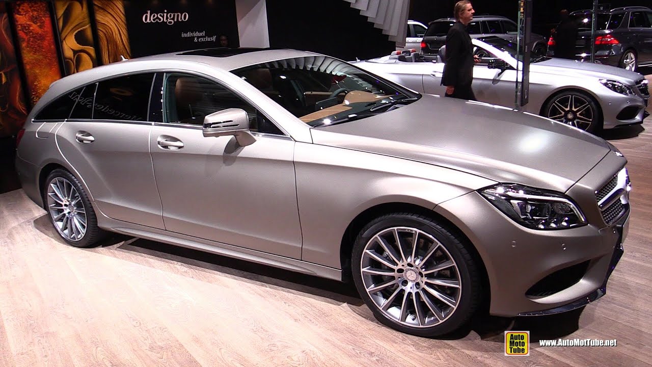 2015 Mercedes-Benz CLS-Class Shooting Brake CLS350 BlueTec - Exterior, Interior Walkaround
