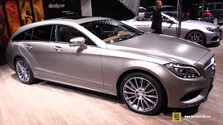 2015 Mercedes-Benz CLS-Class Shooting Brake CLS350 BlueTec - Exterior, Interior Walkaround