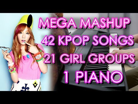 KPOP GIRL GROUP PIANO MASHUP (BLACKPINK, TWICE, GFRIEND, MAMAMOO, Red Velvet, TARA and more)