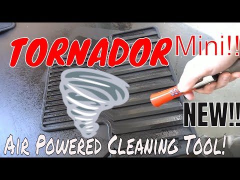 NEW!! Tornador 007 Mini Air Powered Cleaning Tool!!