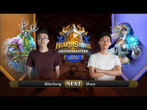 blitzchung vs Shaxy | 2021 Hearthstone Grandmasters Asia-Pacific | Final | Season 1 | Week 4