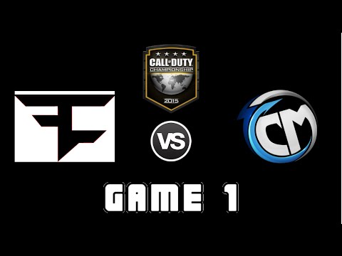 COD Champs 2015: Faze Black vs TCM - GAME 1 - Pool Play