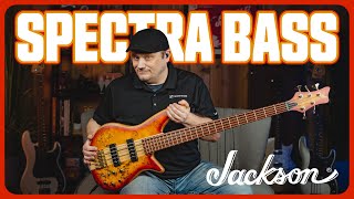 Video thumbnail for Jackson Pro Series Spectra SBP V Bass Guitar Review | A Superb 5 String Electric Bass, with Style! by Tarpley Music