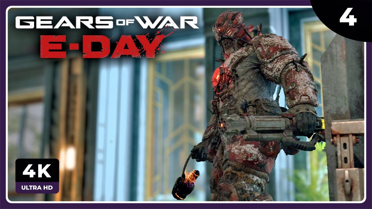 GoW #4 | EN BUSCA DE MÁS GEARS | GEARS OF WAR: E-DAY Gameplay Español