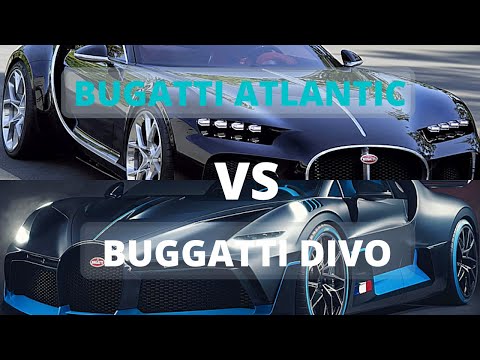 Comparison Of The Bugatti Atlantic 2020 Concept VS $6m Divo Hyper car