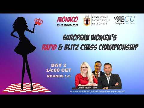 European Women's Rapid Chess Championship - Rounds 1 to 5