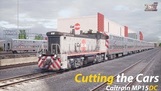 Cutting the Cars : Peninsula Corridor : Train Sim World 2020 1080p60fps