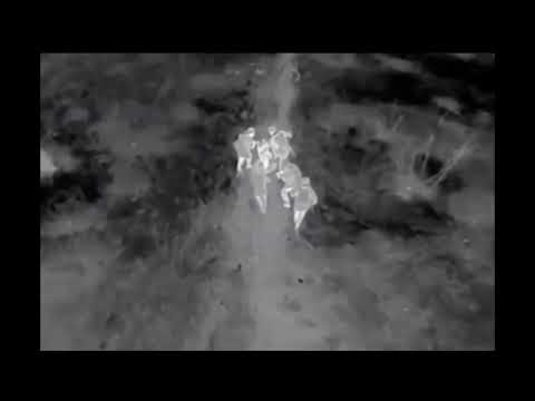 Espanol: Imagenes De Un Drone Ukraniano Sigiendo A Russos En la Noche