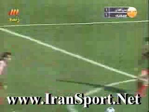 Perspolis vs. Sepahan hazfi, 2nd game, 2nd goal