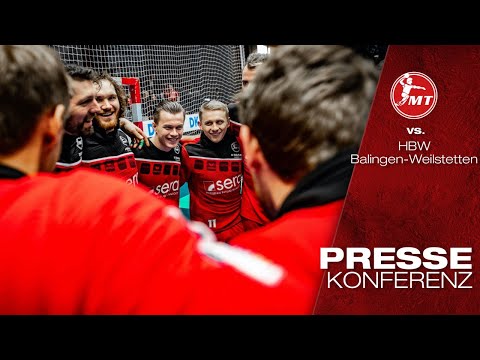 Pressekonferenz - MT Melsungen vs. HBW Balingen-Weilstetten | MT Melsungen (2019 / 2020)