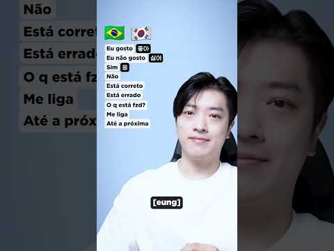 Frases fáceis em coreano