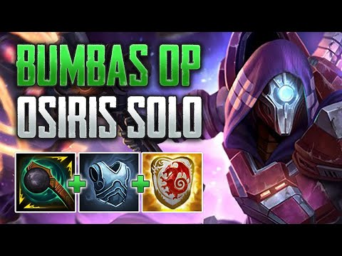 BUMBAS OSIRIS IS BUSTED! Osiris Solo Gameplay (SMITE Conquest)