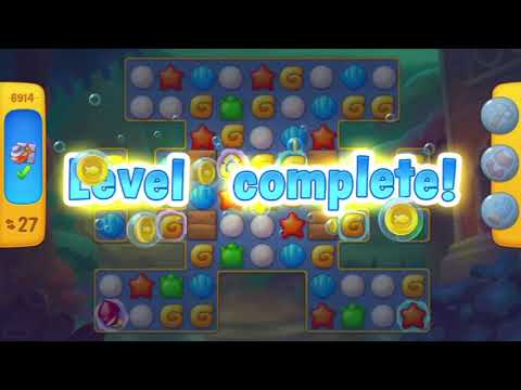 Fishdom  Level 6911 - 6920 (First Try) 🐡