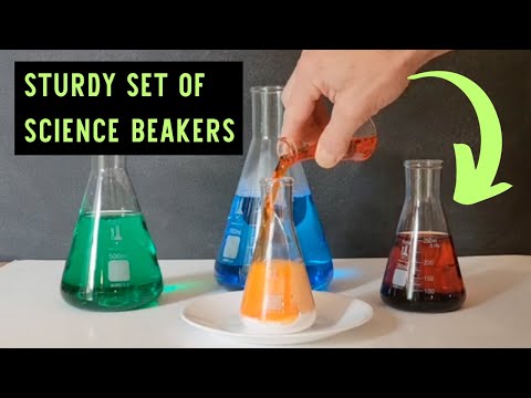 Karter Scientific Glass Flask 5 Piece Set Review: Sturdy Beakers for Science Experiments