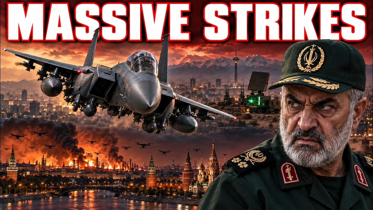 Iran BRACES for MASSIVE U.S. Strikes as 1,000 Drones Swarm Russia
