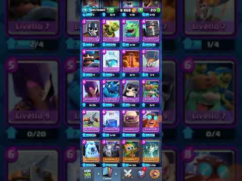 BASTA CAMBIO IL DECK CLASH ROYALE#13