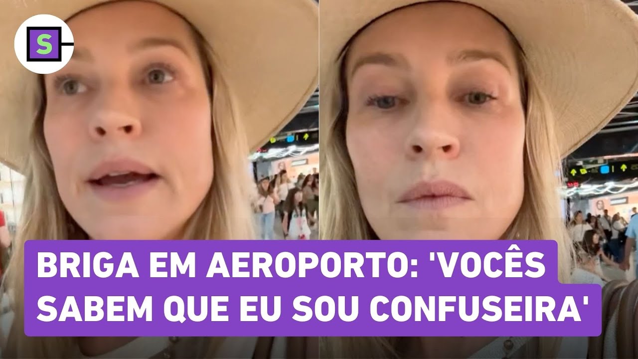 Luana Piovani após discussão em aeroporto: 'Só arrumo confusão quando precisa'