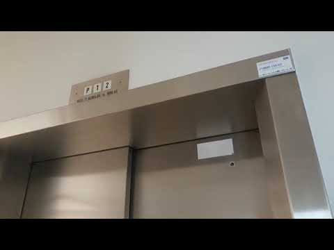 Amazing 1985 KONE Roped Hydraulic Elevator at Main Library, Varkaus, Finland