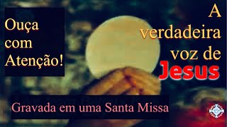 Ouça a VOZ REAL de Jesus, manifestada através de um Sacerdote