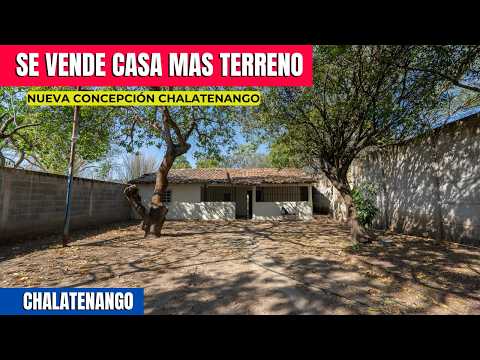 🚨 OPORTUNIDAD EN NUEVA CONCEPCIÓN ! Casa de 3 Habitaciones con Terreno