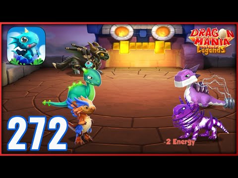 Heroic Mode Battle 71-75 | Dragon Mania Legends - Gameplay Walkthrough Part 272 (iOS, Android).