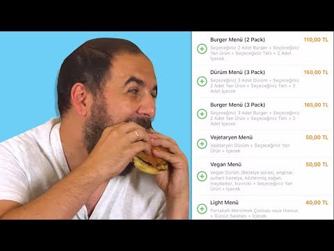 1 Dakikada En Pahalı Yemeği Kim Sipariş Edecek?