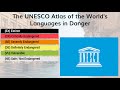 Langfiles Ep 29 The UNESCO Atlas Of The World S Languages In Danger