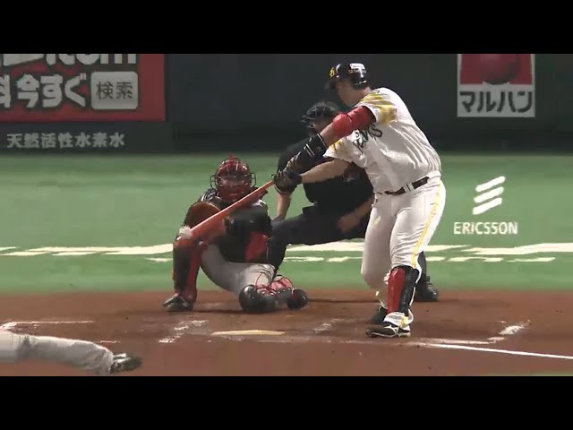 【6回裏】HRの次は軽打 ホークス・李大浩のタイムリーで追加点!! 2015/10/15 CS Final H-M