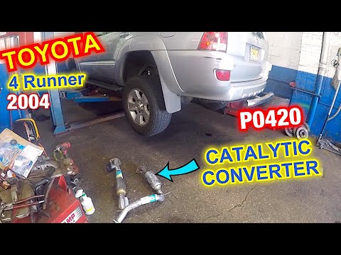 Toyota 4Runner Catalytic converters Replacement P0420