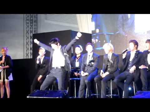 [HD FANCAM] ZE:A Manila tour- Interview: Fave Artist