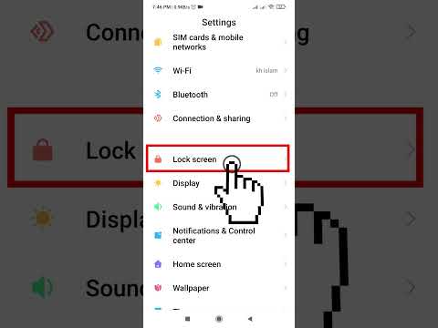 How to Remove From Lock screen in Redmi | Glance Settinge off | Glance For Remove #xiaomiredmi
